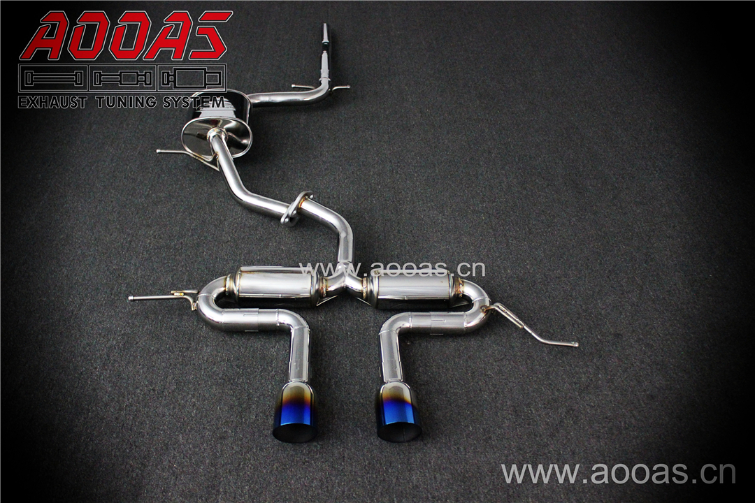 Volkswagen Golf MK6 with R20 design All SS304 / Catback System